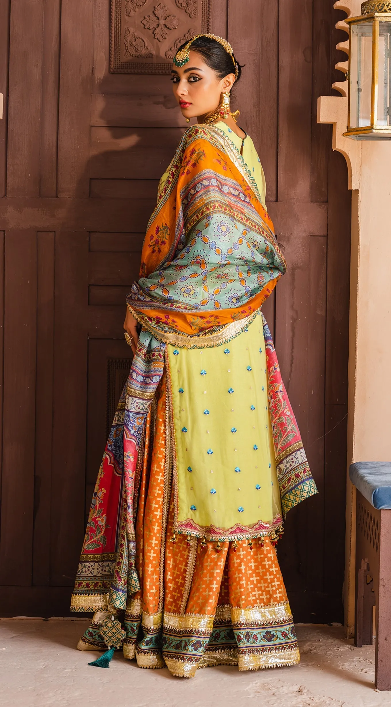 Anaya X Kamiar Rokni · Dhanak Mehndi Collection – SHAZMEEN