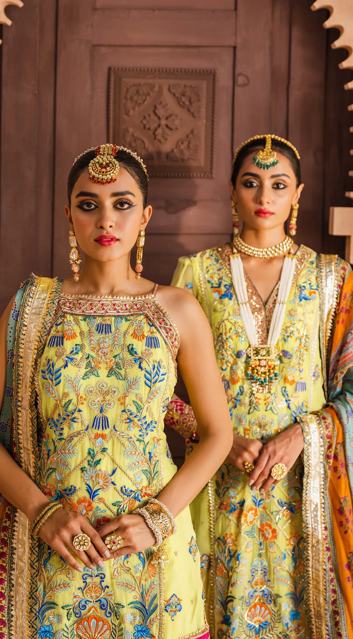 Anaya X Kamiar Rokni · Dhanak Mehndi Collection – SHAZMEEN