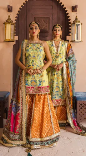 Anaya X Kamiar Rokni · Dhanak Mehndi Collection – SHAZMEEN