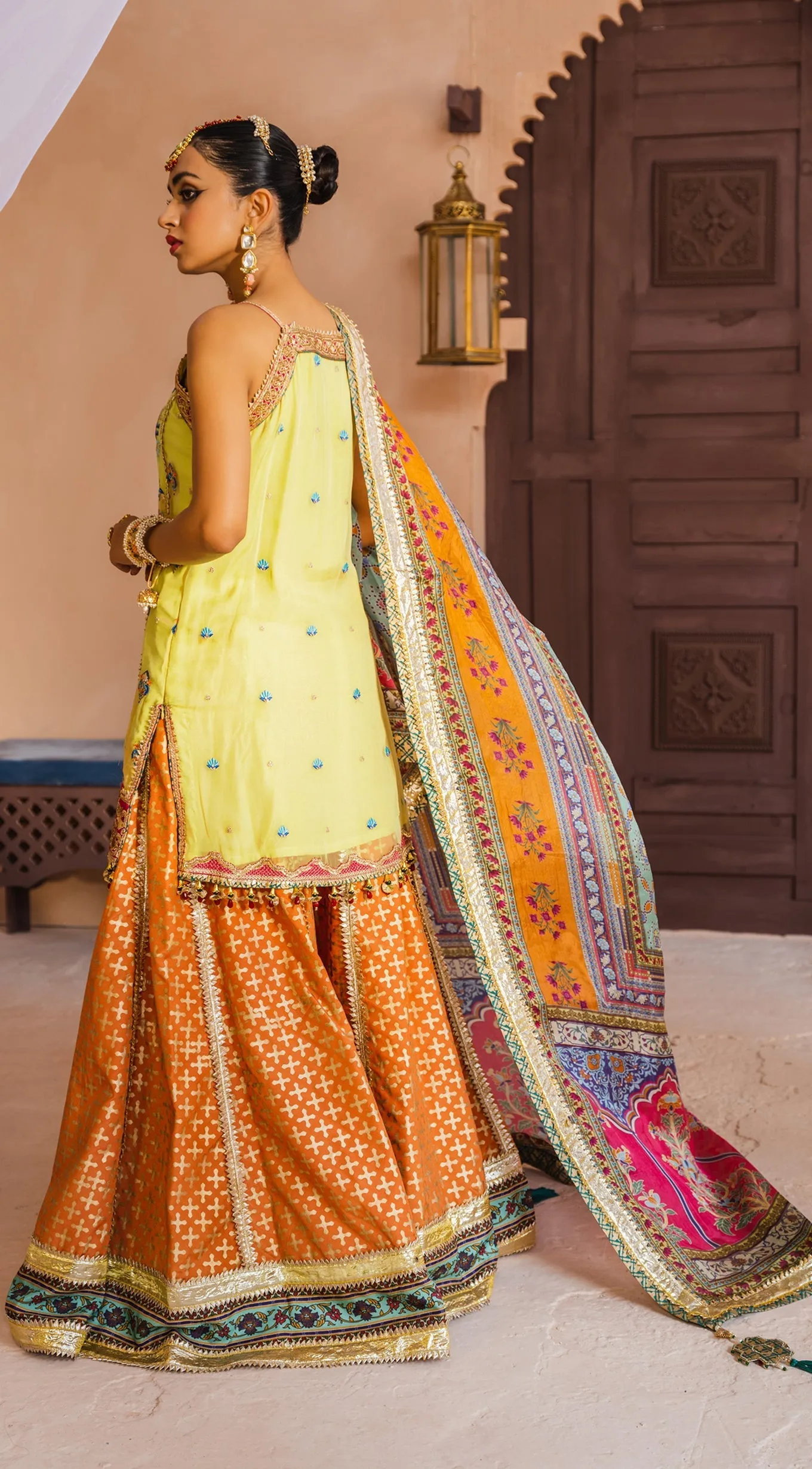Anaya X Kamiar Rokni · Dhanak Mehndi Collection – SHAZMEEN