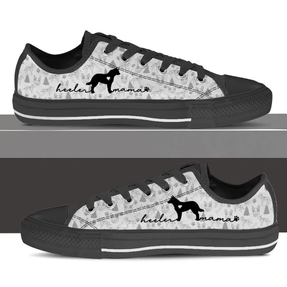 Australian Cattle Dog Low Top Shoes - Sneaker For Cat Walking - Cat Lovers Gifts For Him Or Her, Cat Canvas Shoes