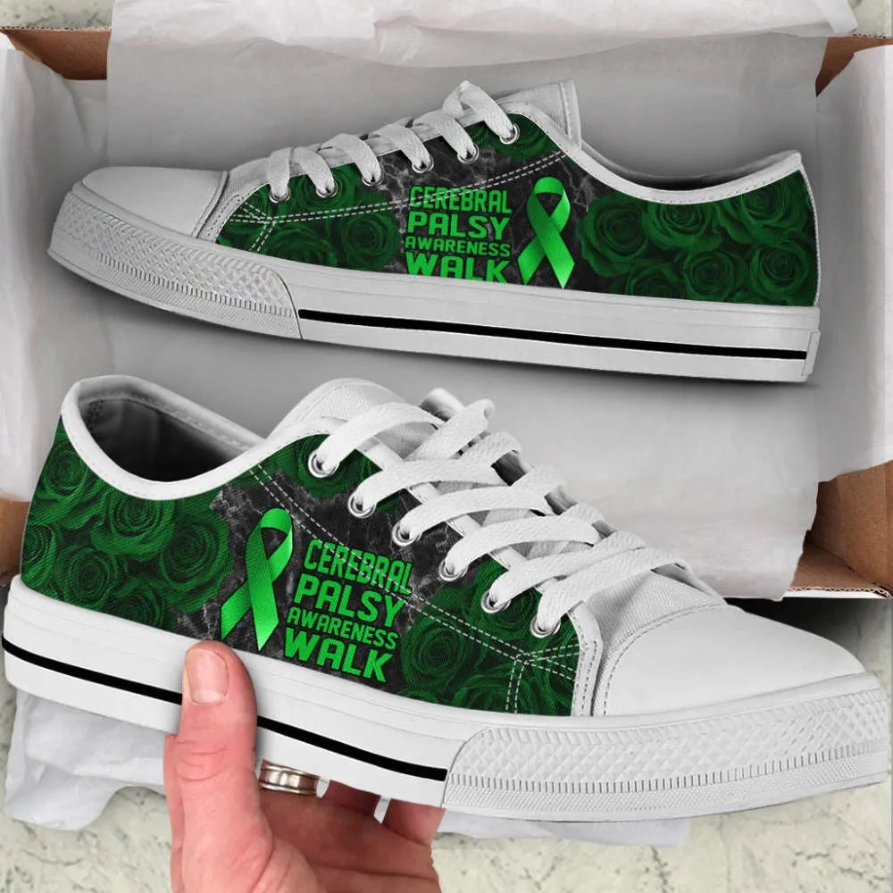 Cerebral Palsy Shoes Awareness Walk Low Top Shoes Canvas Shoes, Best Canvas Shoes, Low Top Sneaker
