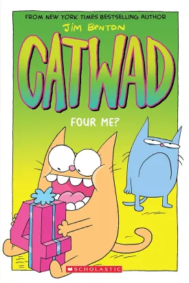 Four Me? A Graphic Novel (Catwad #4) (4) Paperback  Illustrated, October 6, 2020