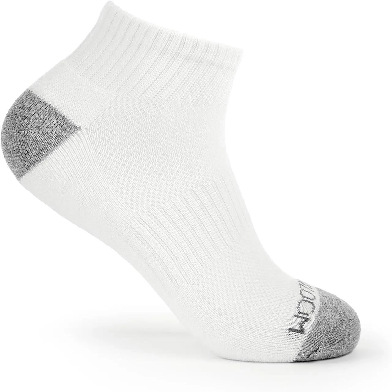 Fruit of the Loom Ankle Socks for Men - 8 Pairs - Arch Support, Cushioned, Athletic Quarter Socks - Mens Socks Size 6-12