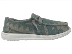 Gypsy Jazz "Callie" Mint Slip-on Shoes