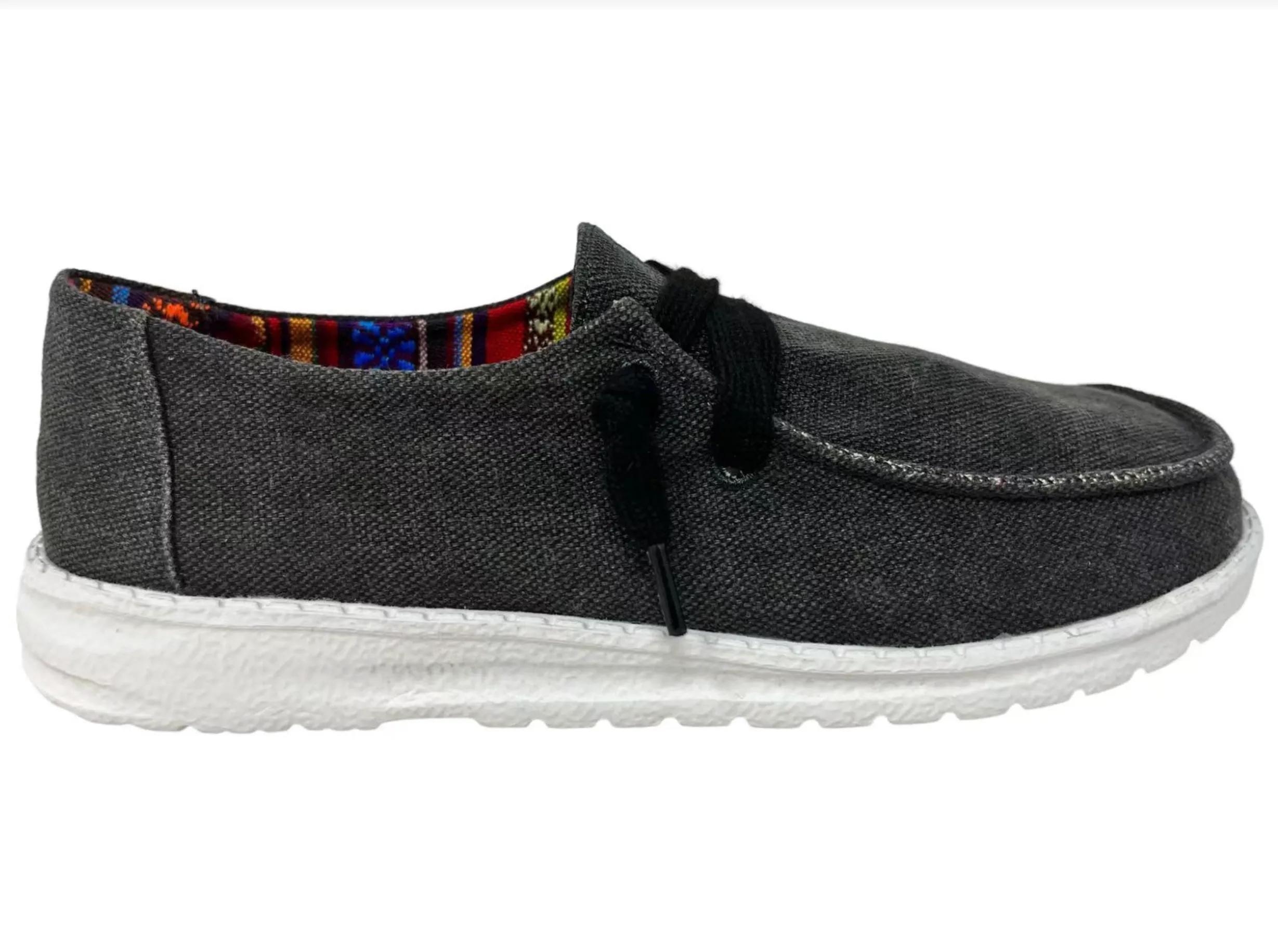 Gypsy Jazz "Holly 5" Black Slip-on Shoes