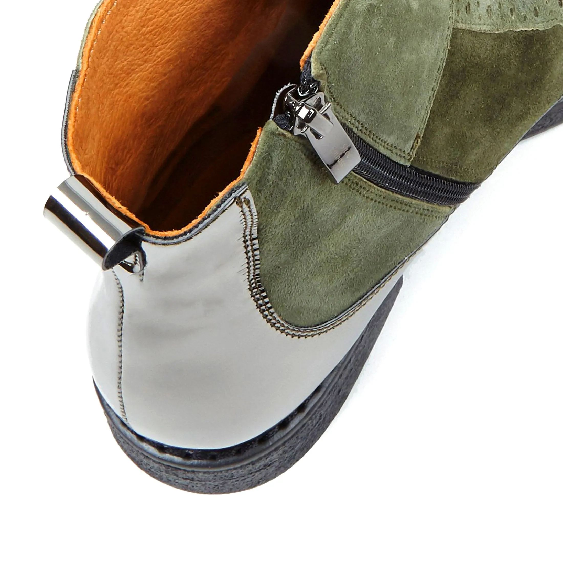 Hatter - Olive Chrome