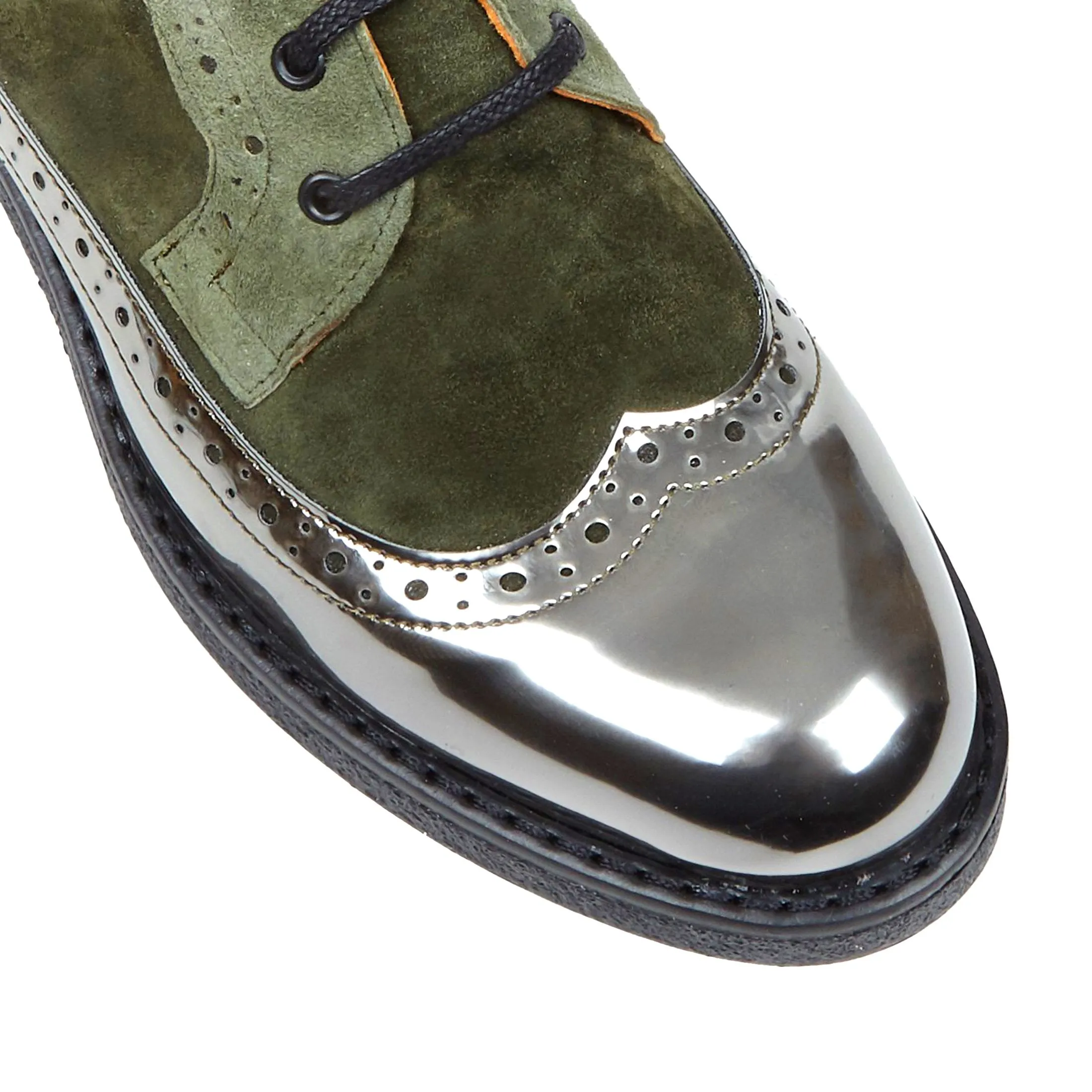 Hatter - Olive Chrome