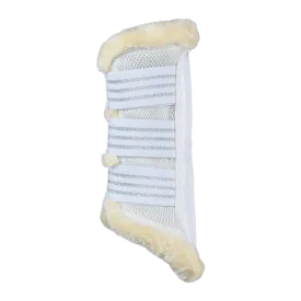 Horze Lincoln Brushing Boots - White