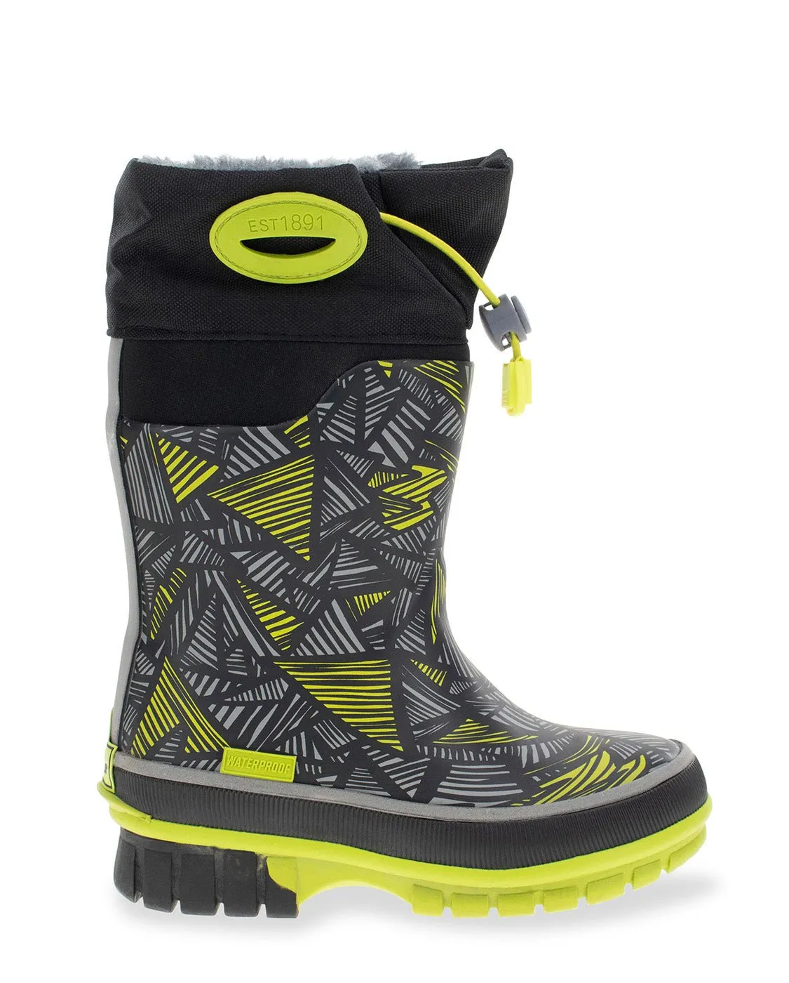 Kids Mega Neoprene Cold Weather Boot - Charcoal