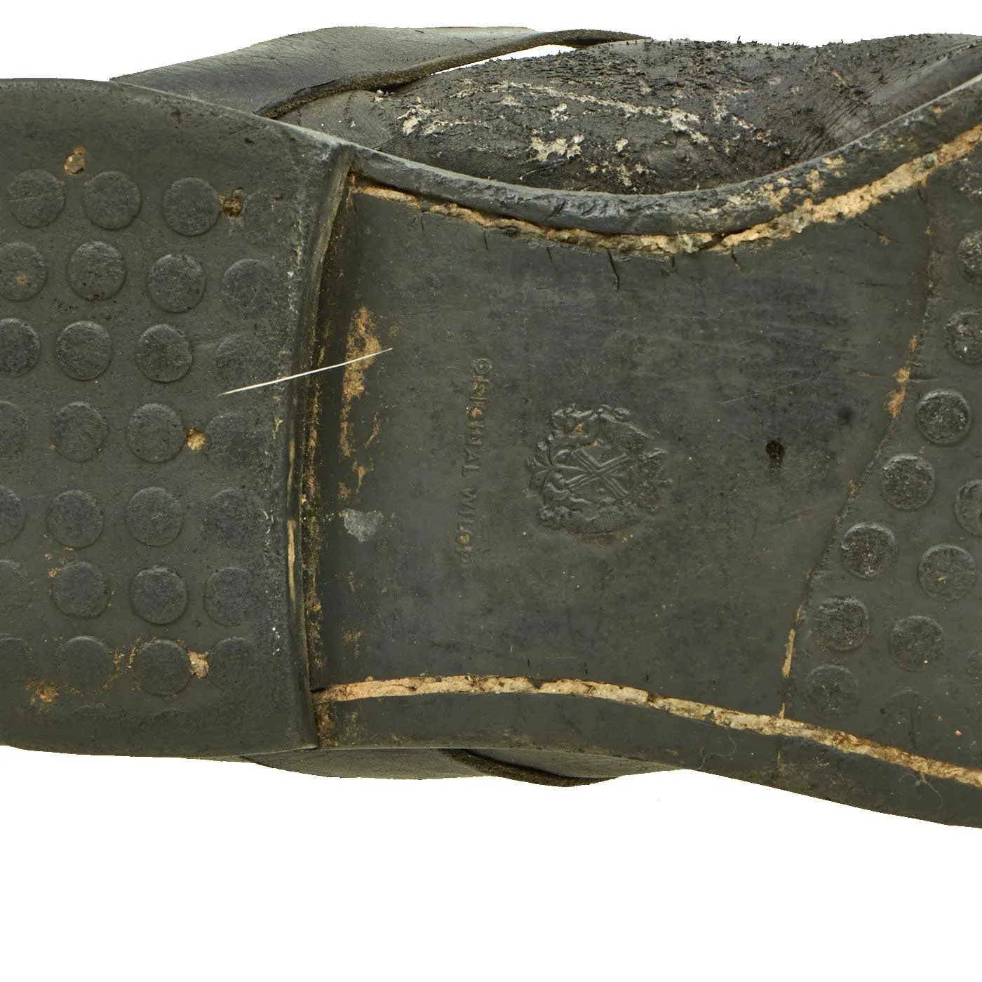 Original German WWII 1940 Luftwaffe Dual-Zip Pilot Boots