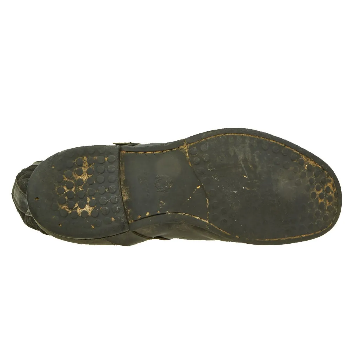 Original German WWII 1940 Luftwaffe Dual-Zip Pilot Boots