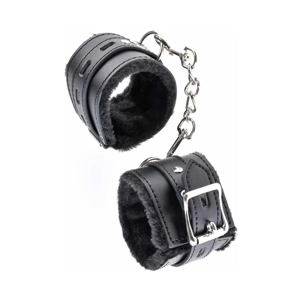 Pipedream Fetish Fantasy Series Limited Edition Adjustable Cumfy Cuffs Black