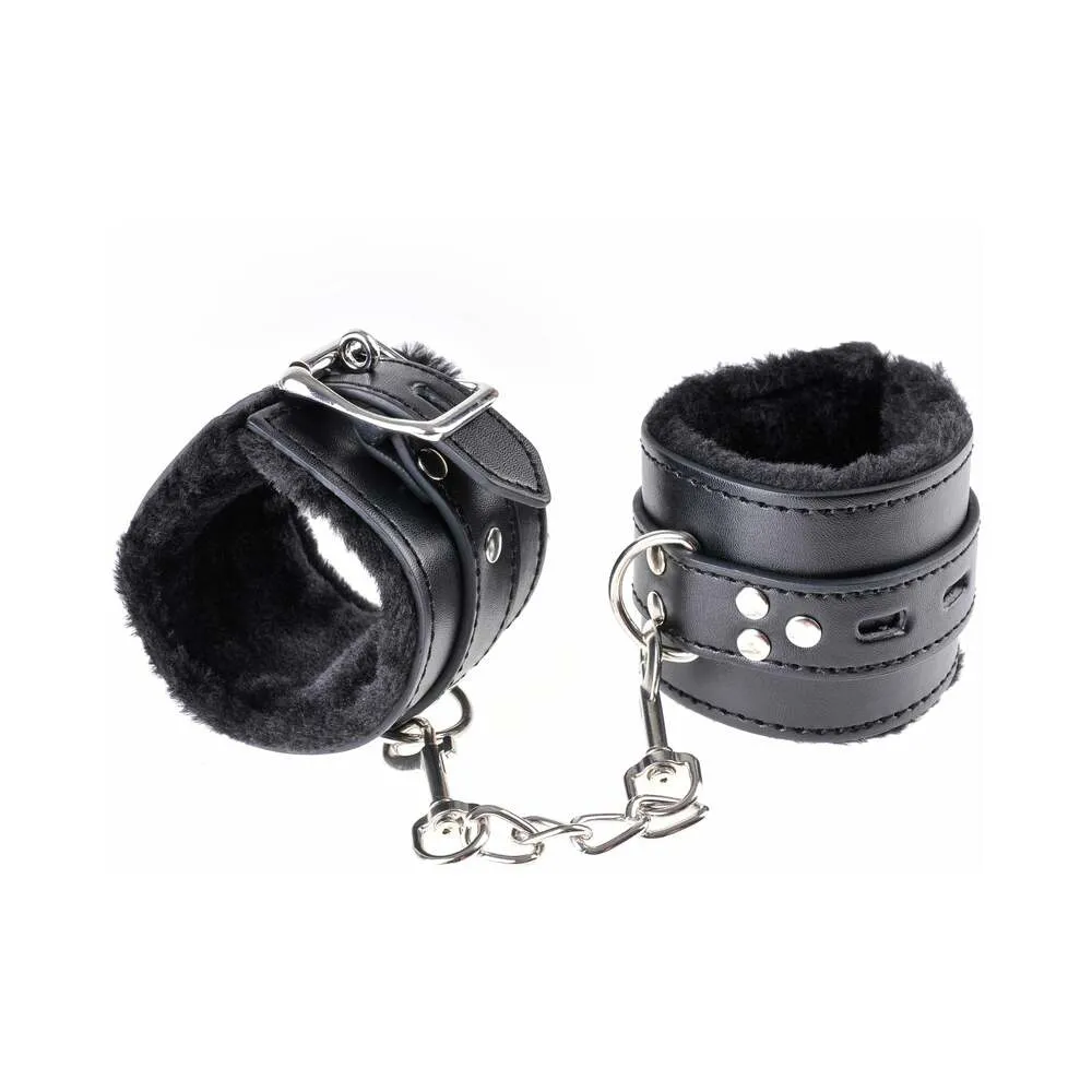 Pipedream Fetish Fantasy Series Limited Edition Adjustable Cumfy Cuffs Black