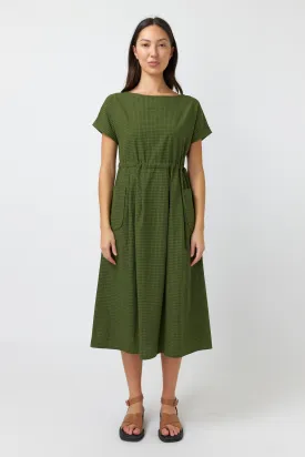 Sylvester Atlas Dress - Olive