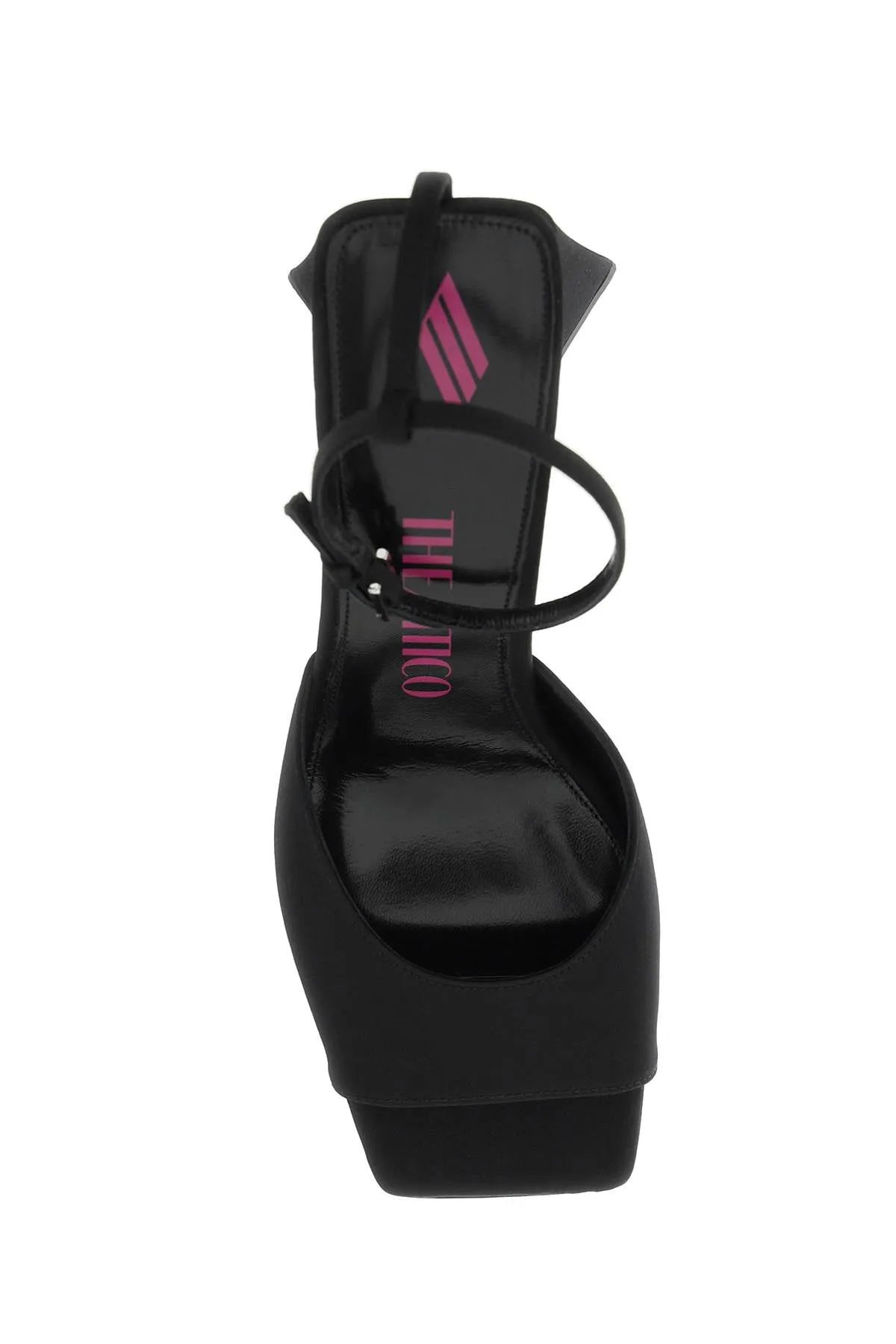 The Attico 'piper' Satin Sandals (Size - 38)