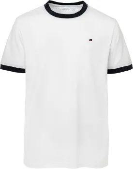 Tommy Hilfiger Short Sleeve Ken Ringer Crew Neck T-Shirt, Soft, Comfortable, Relaxed Fit