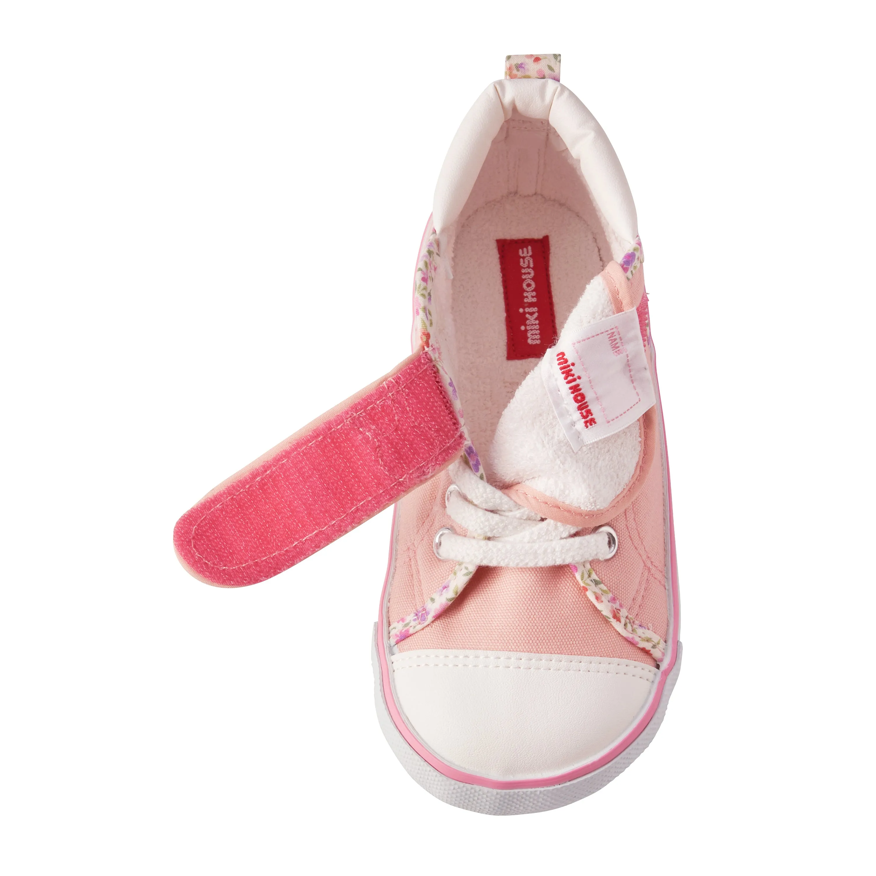 Usako’s Flower Field High Top Sneaker for Kids