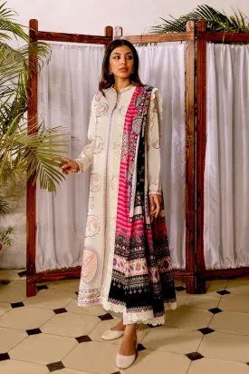 Zaha by Khadijah Shah Lawn Collection – NEZM  (ZL21-01 A)