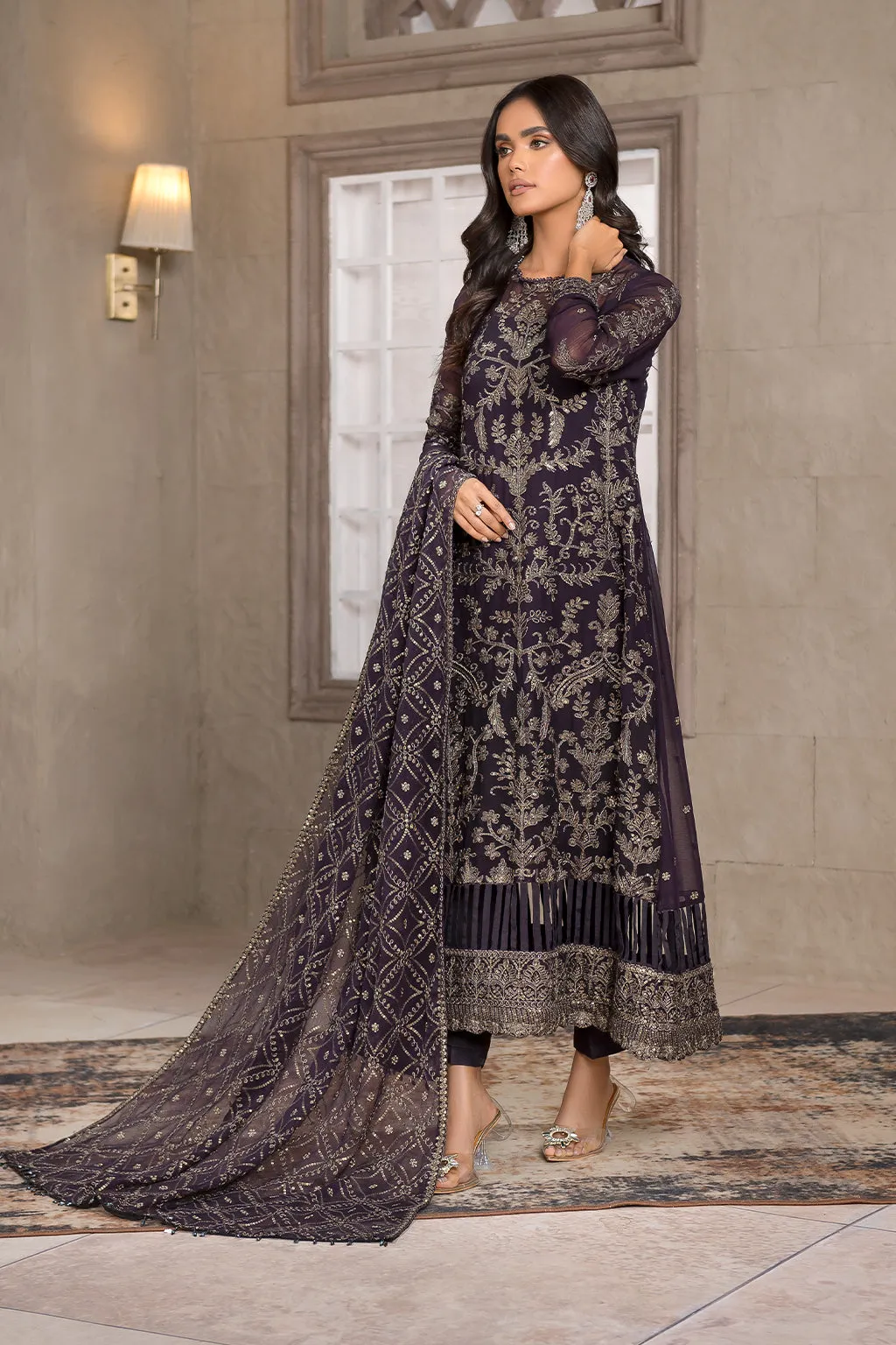 Zarif Falak Luxury Formal Collection – ZF 02 AZALEA