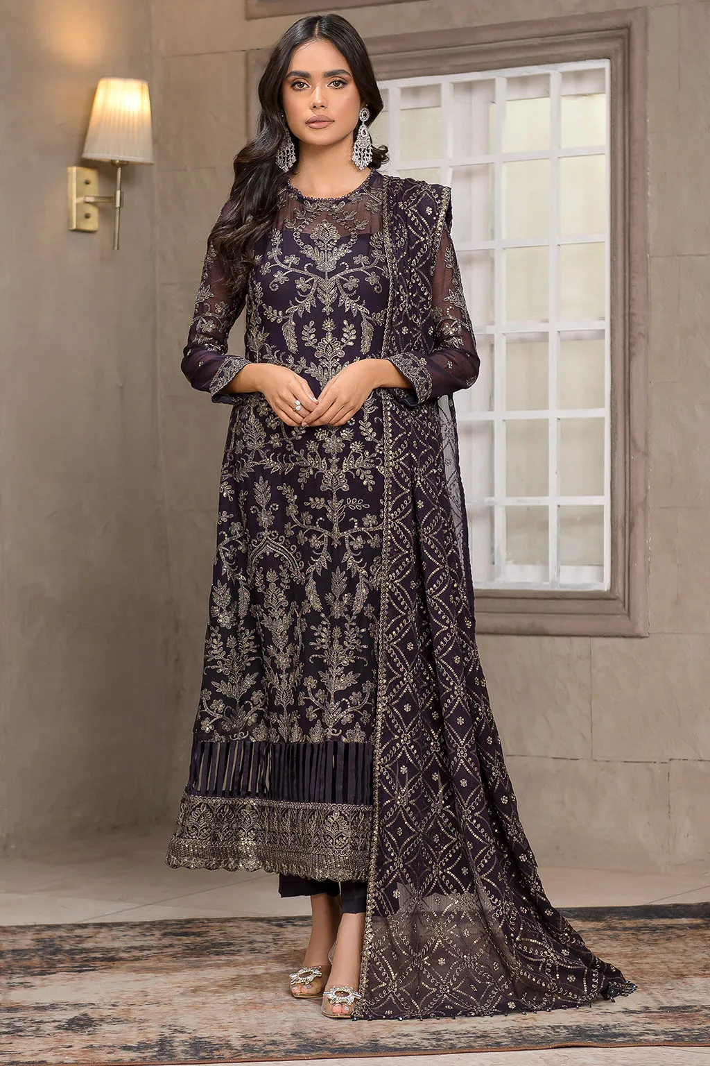 Zarif Falak Luxury Formal Collection – ZF 02 AZALEA