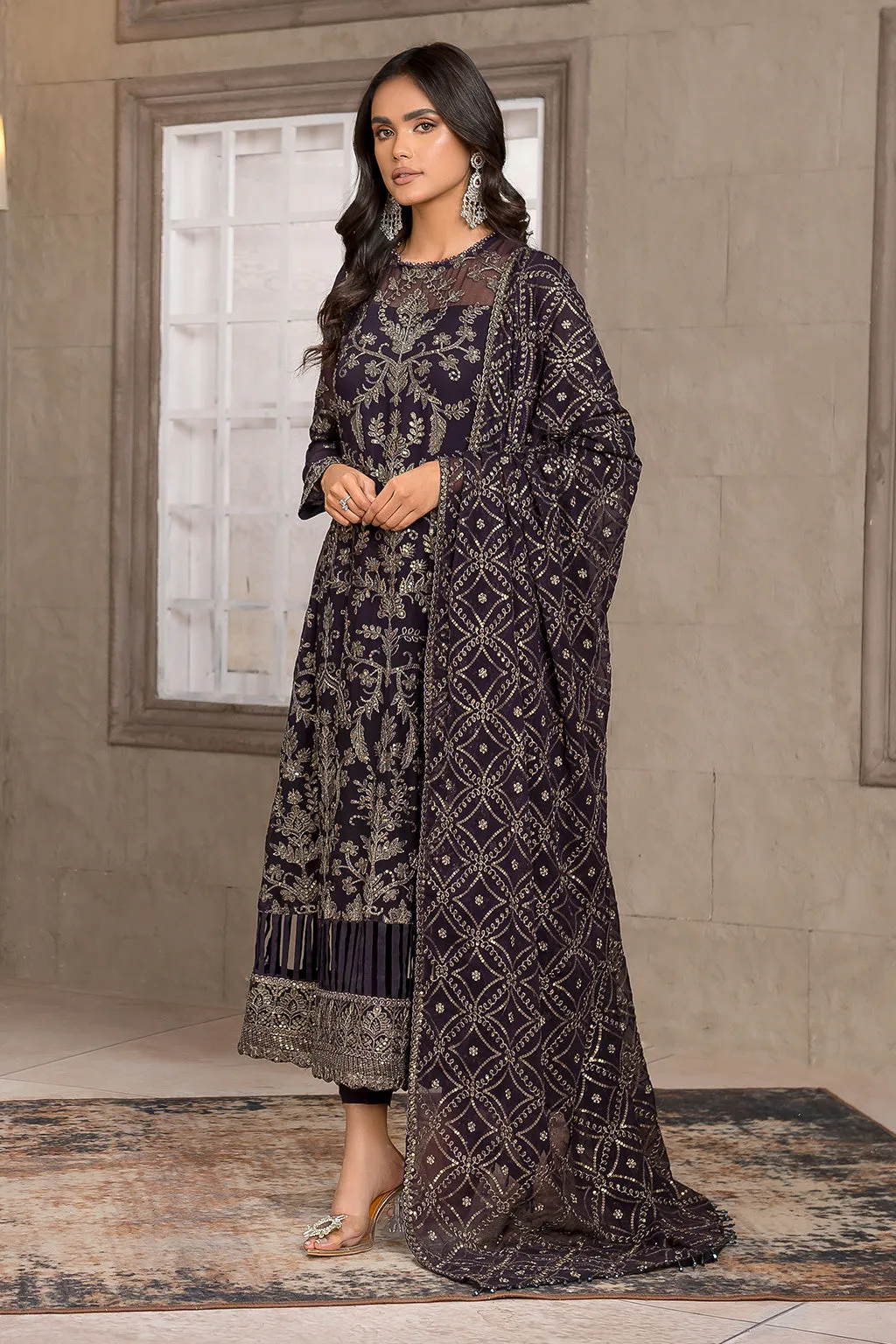 Zarif Falak Luxury Formal Collection – ZF 02 AZALEA