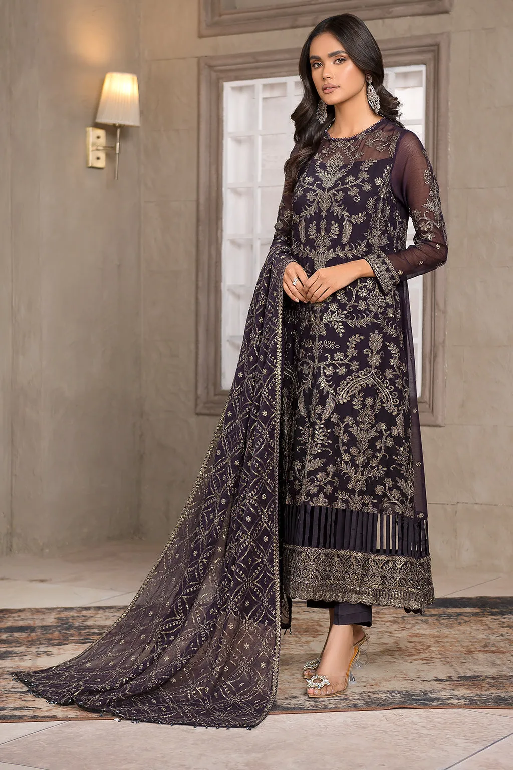Zarif Falak Luxury Formal Collection – ZF 02 AZALEA