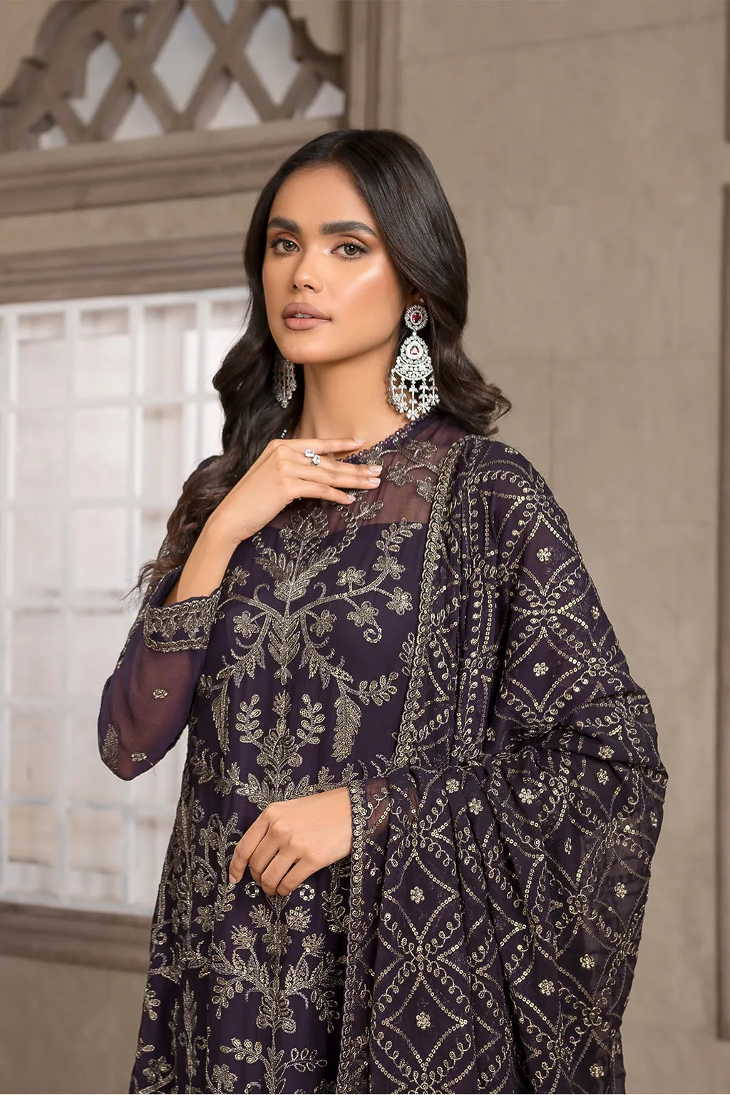Zarif Falak Luxury Formal Collection – ZF 02 AZALEA